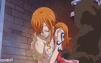 Nami caliente en una pieza porno