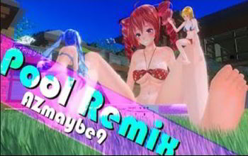 MMD Giantess Crecimiento con Pool Remix