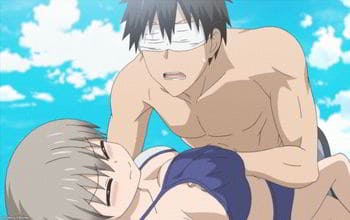 Hana Uzaki Uzaki chan suma quiere jugar 3d pervertido suma tch sonido