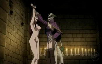 Erza Scarlet Bondage escena de tortura sin censura editada