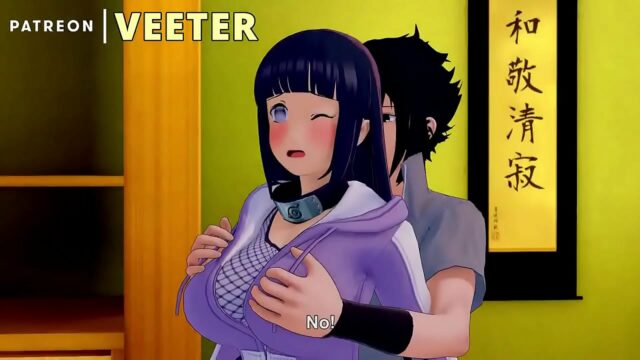 3d naruto hentai Hinata escena de sexo follada por Sasuke