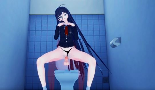 Toko Nunokawa Danganronpa 3D Hentai de Danganronpa Hentai