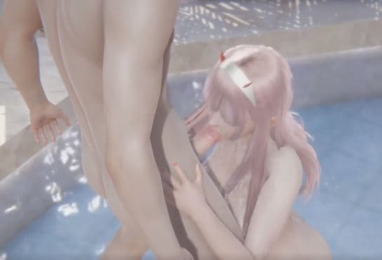 ZERO TWO TITFUCK Y GARGANTA PROFUNDA EN EL SPA