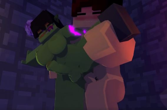 Extraña sesión XXX de Minecraft