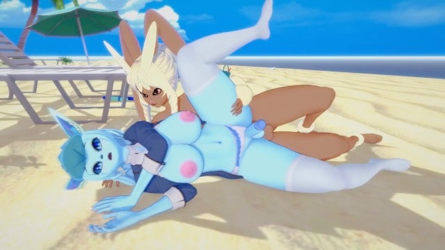 3d hentai pokemon mejor sexo peludo con glaceon